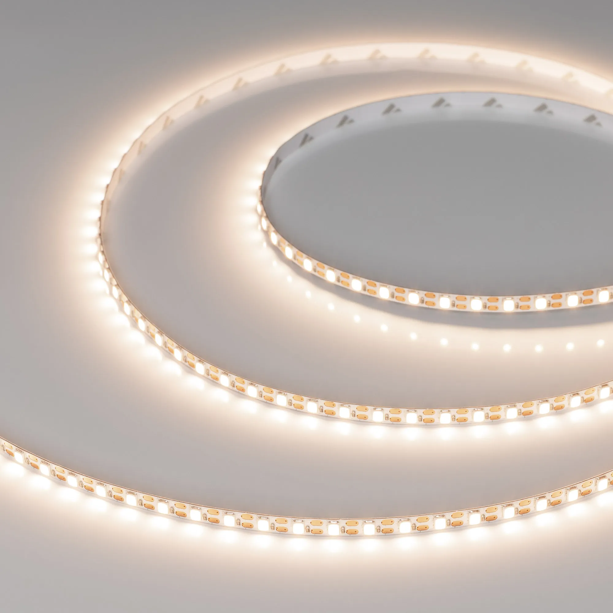 Лента FC-A120-5mm 24V Warm3500-CX1 (10 W/m, IP20, 5m) (Arlight, резка 1 светодиод)