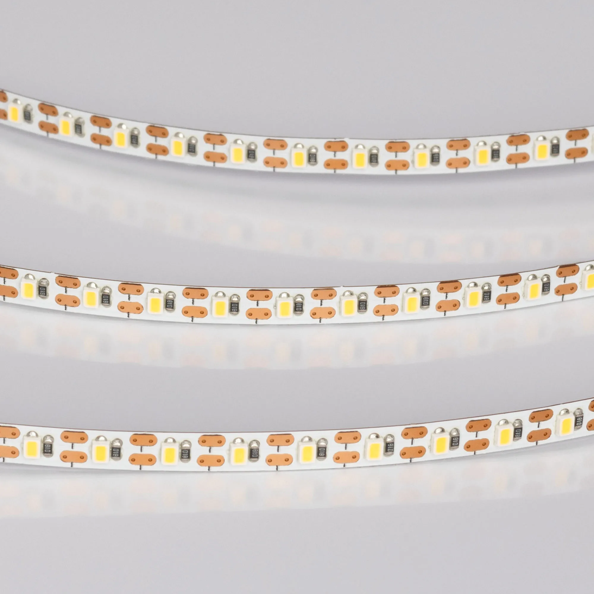 Лента FC-M160-4mm 24V Warm3000-CX1 (10 W/m, IP20, 5m) (Arlight, резка 1 светодиод)