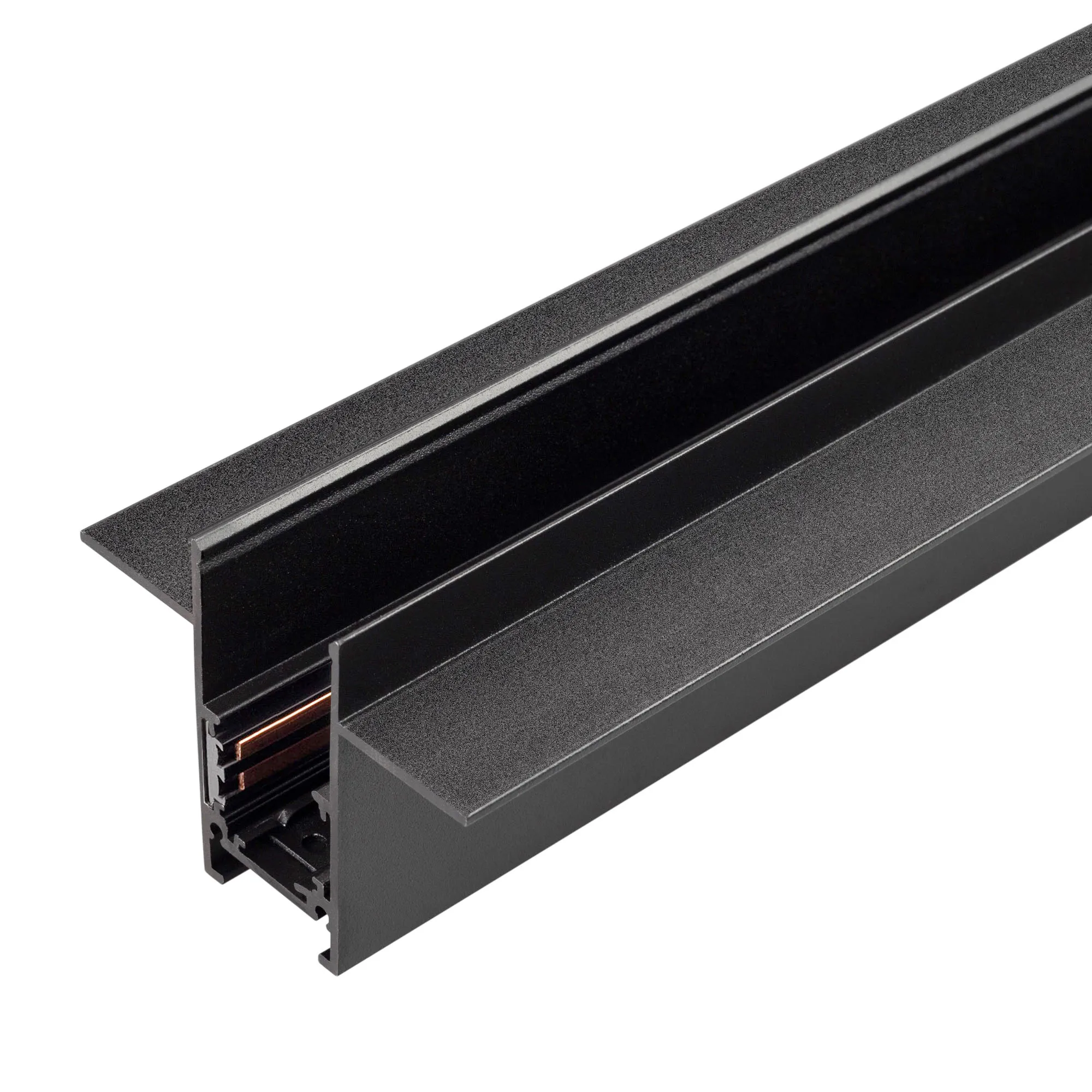 Трек встраиваемый MAG-ORIENT-TRACK-2653-FDW-2000 (BK, FLAT) (Arlight, IP20 Металл, 3 года) - изображение товара