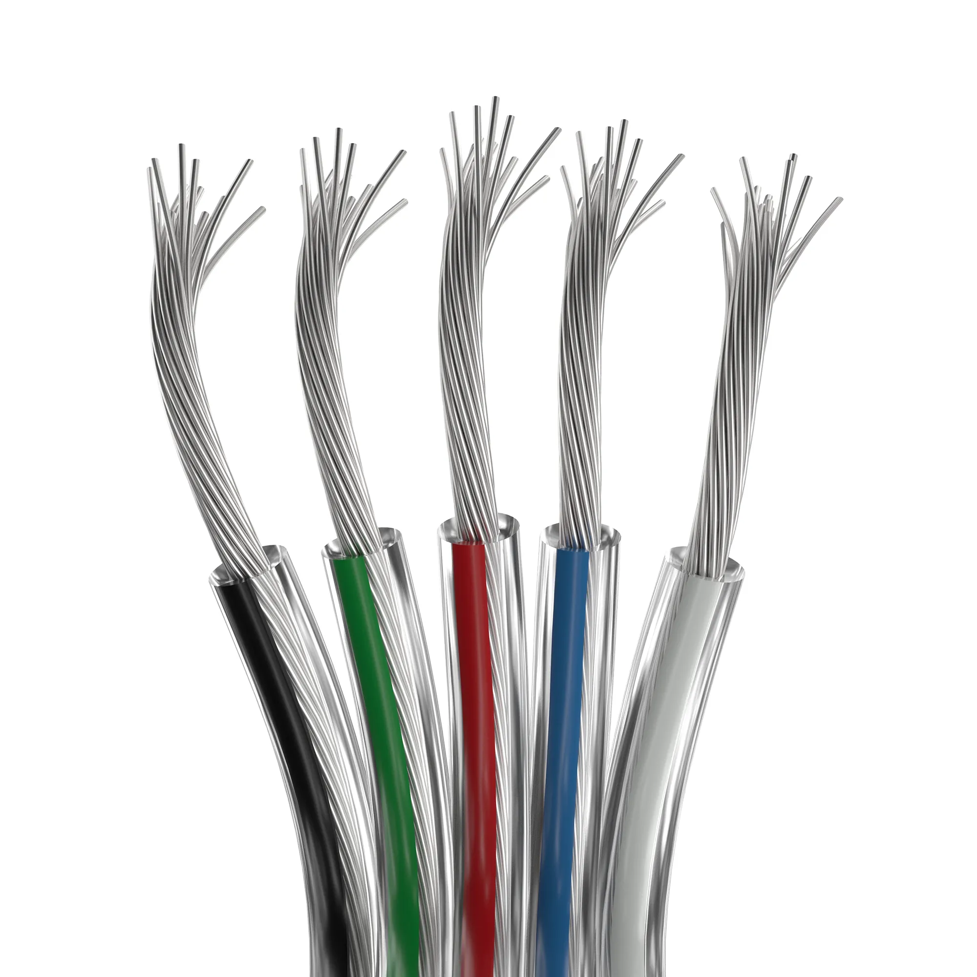 Шлейф питания ARL-18AWG-CLEAR-5Wire-CU (Arlight, -) - изображение товара