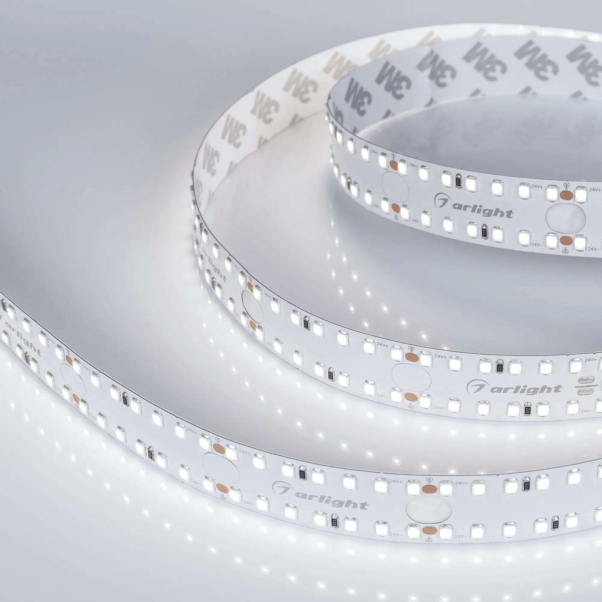 Лента светодиодная S2-A280-20mm 24V White6000 (20 W/m, IP20, 2835, 2.5m) (Arlight, Открытый) - изображение товара