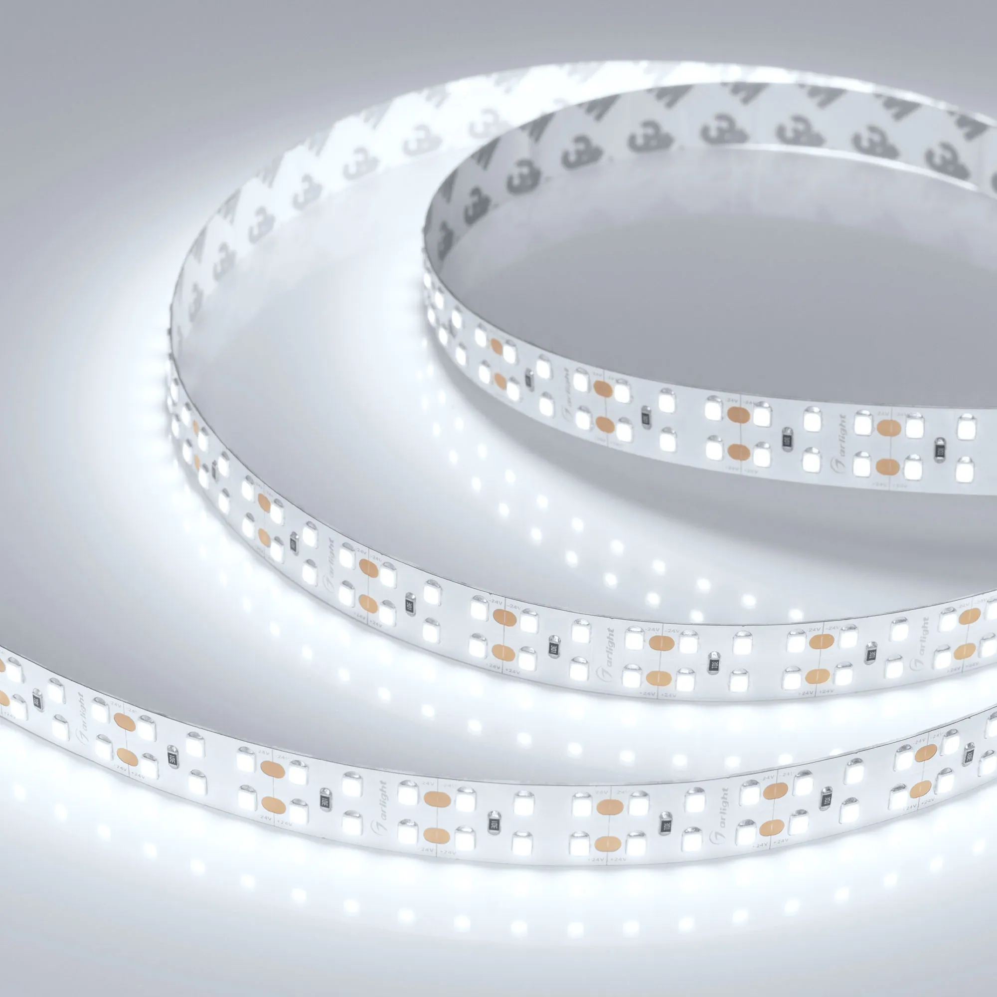 Лента светодиодная UL-A240-15mm 24V White6000 (19.2 W/m, IP20, 5m) (Arlight, 7 лет) - изображение товара