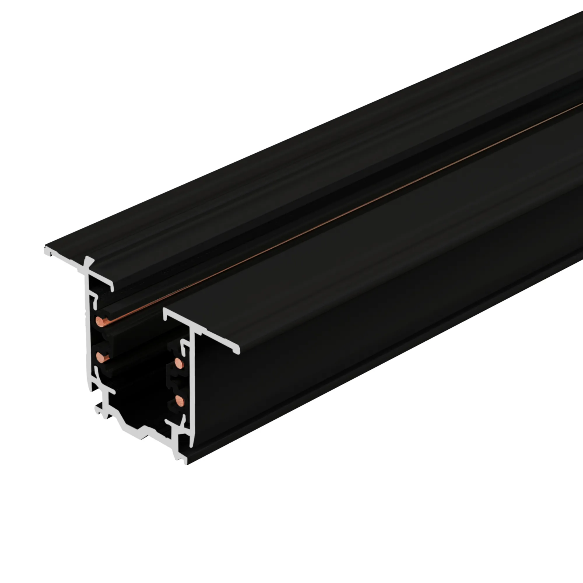 Трек встраиваемый LGD-4TR-TRACK-F-4000-BK-M (D) (Arlight, IP20 Металл, 3 года)