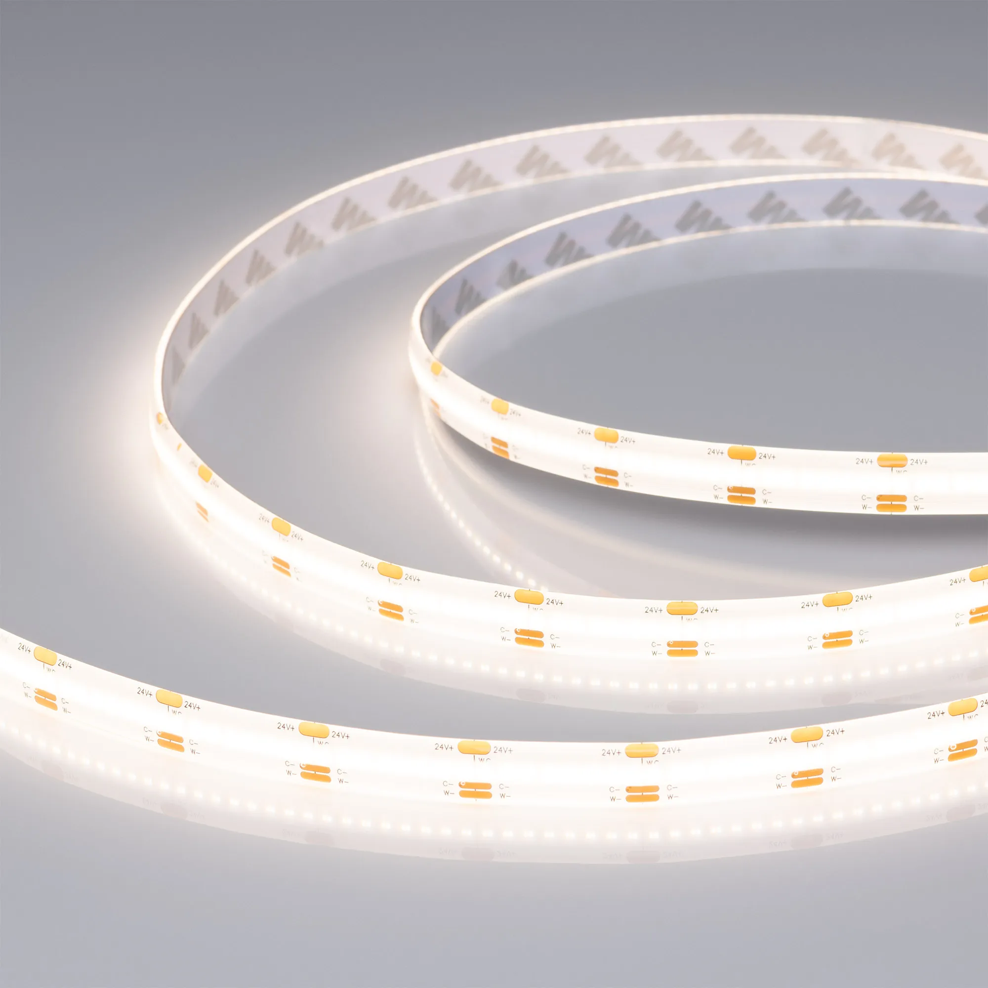 Лента герметичная CSP-SE-X640-10mm 24V White-MIX (23 W/m, IP65, 5m) (Arlight, Изменяемая ЦТ) - изображение товара