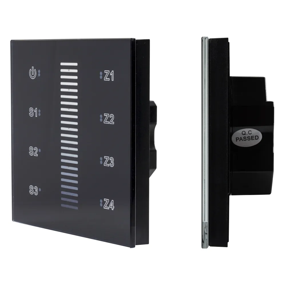 INTELLIGENT ARLIGHT Сенсорная панель DALI-901-11-ADDR-3SC-DIM-DT6-IN Black (BUS) (IARL, IP20 Пластик, 3 года) - изображение товара