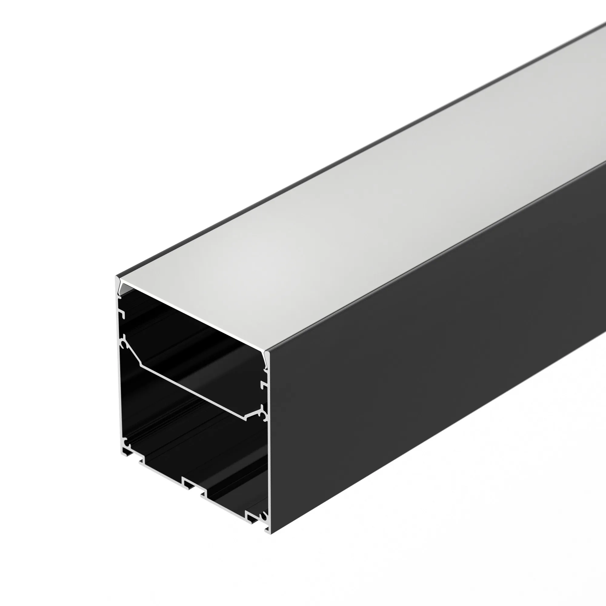 Профиль LINE-S-7575-2000 BLACK (Arlight, Алюминий) - изображение товара