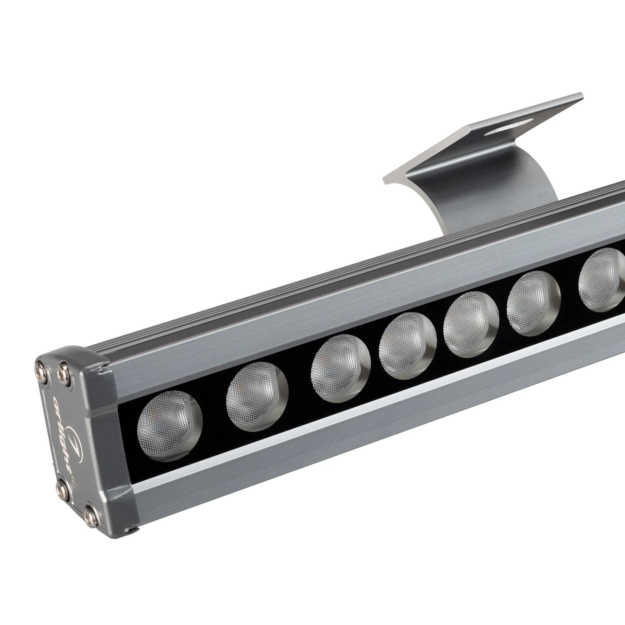 Линейный прожектор AR-LINE-1000-36W Warm3000 (GR, 15 deg, 230V) (Arlight, IP65 Металл, 3 года) - изображение товара