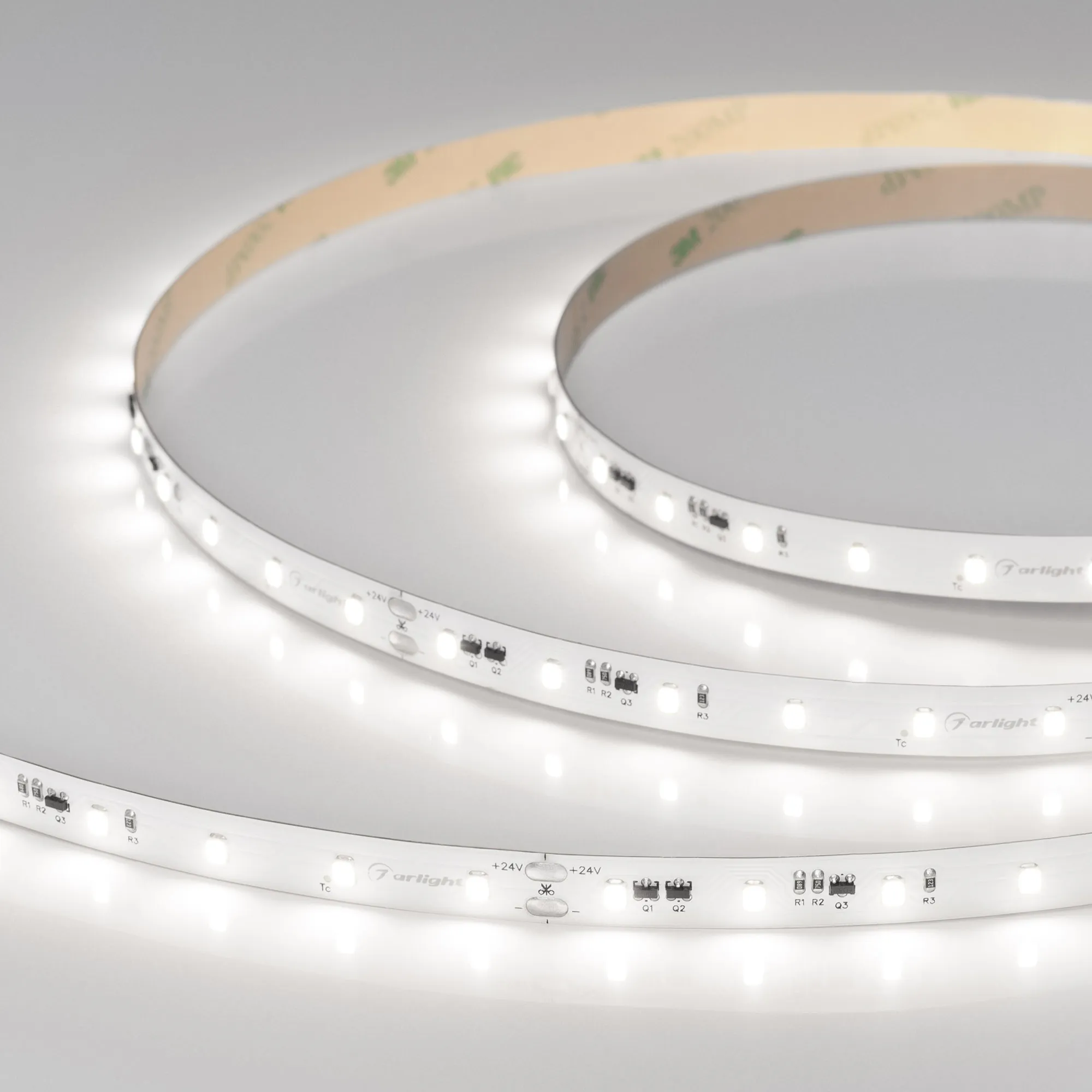 Лента IC-A60-10mm 24V Day5000 (4.8 W/m, IP20, 2835, 20m) (Arlight, 4.8 Вт/м, IP20)
