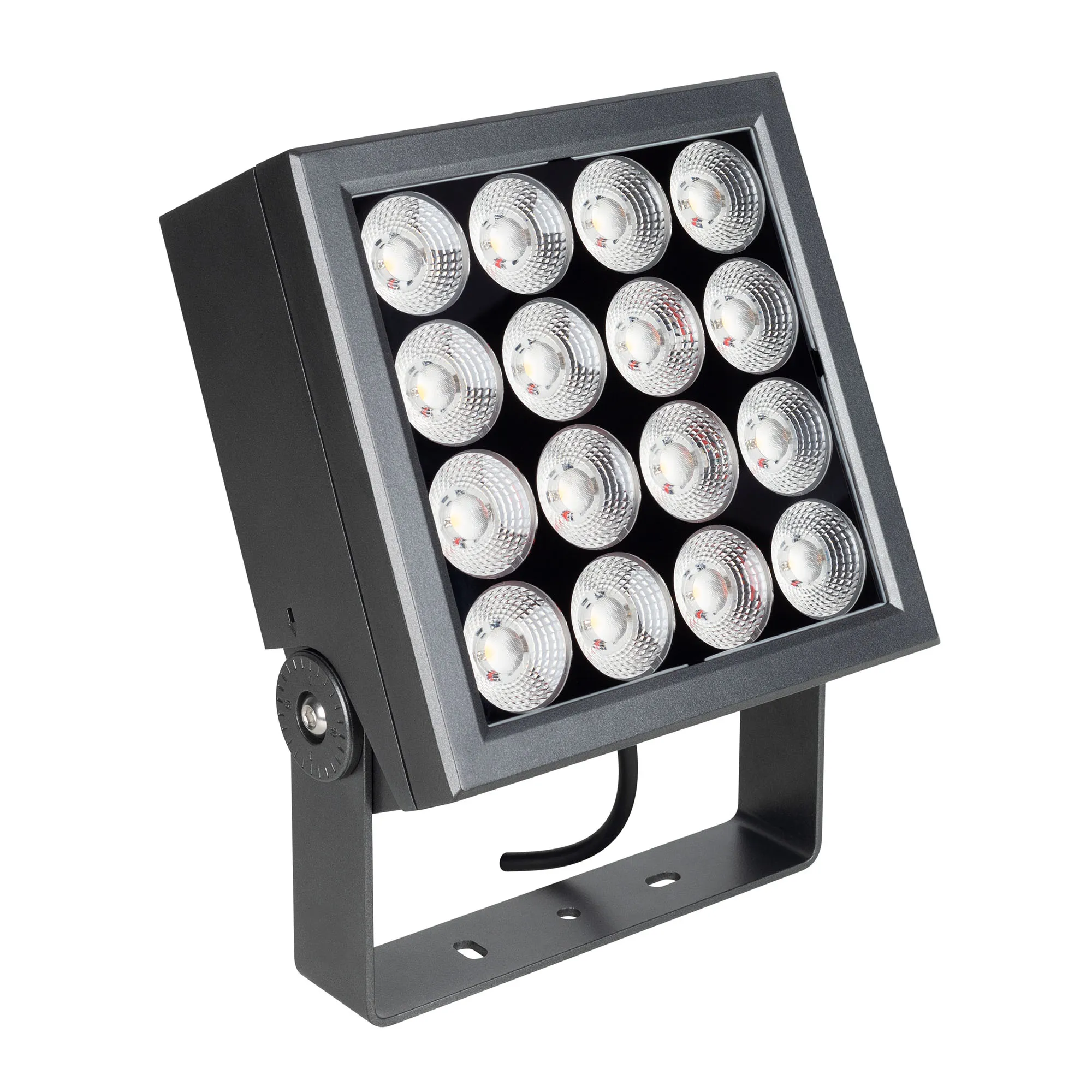 Светильник ALT-BLOCK-S220x220-50W Day4000 (GR, 15 deg, 230V) (Arlight, IP66 Металл, 3 года)