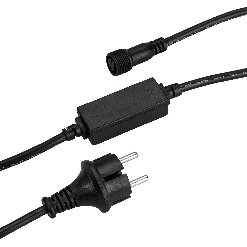Шнур питания ARD-CLASSIC-BALL-STD-1.5M Black (230V, 1.6A) (Ardecoled, Закрытый) - изображение товара