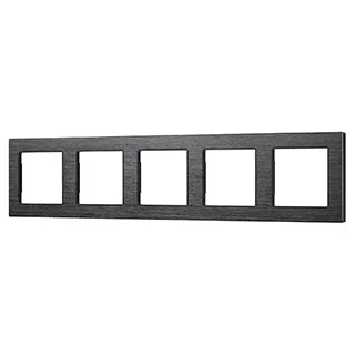 Рамка алюминиевая FRM-PRESTO-ALS-5-BK (Arlight, -)