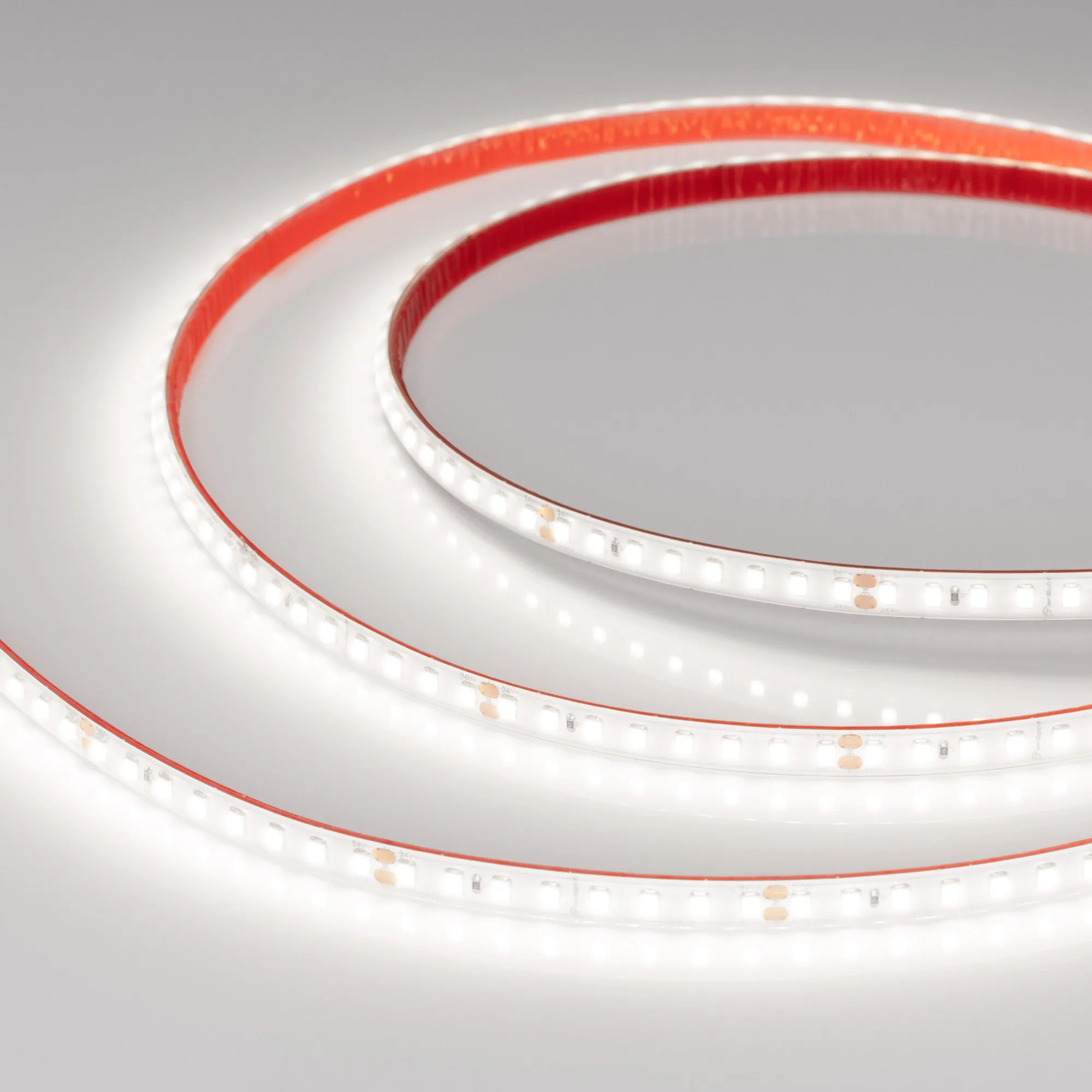 Лента светодиодная герметичная RTW-PR-A128-10mm 24V White6000 (9.6 W/m, IP66, 2835, 5m) (Arlight, высок.эфф.150 лм/Вт)