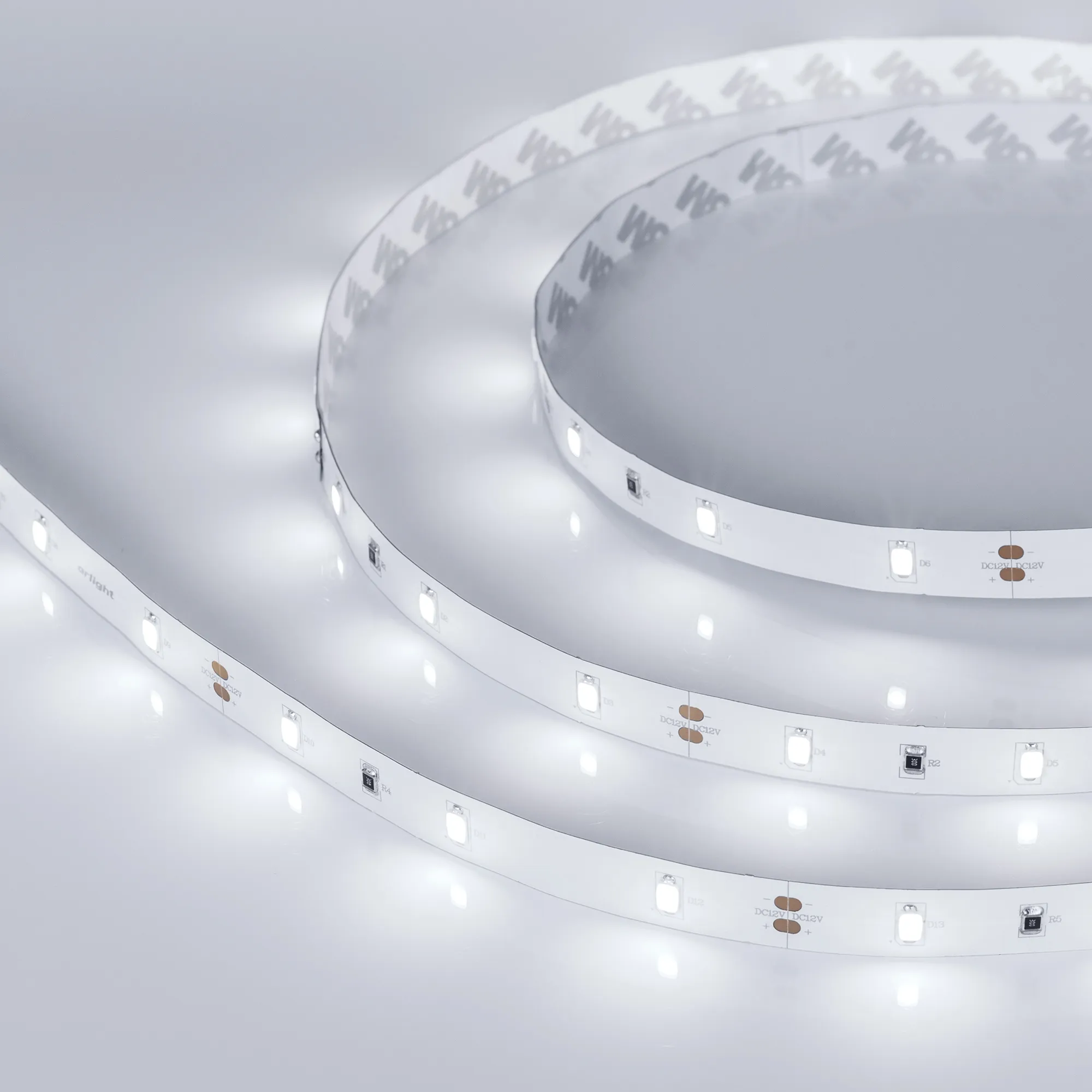 Лента светодиодная ULTRA-5000 12V White6000 (5630, 150 LED, LUX) (Arlight, 12 Вт/м, IP20)