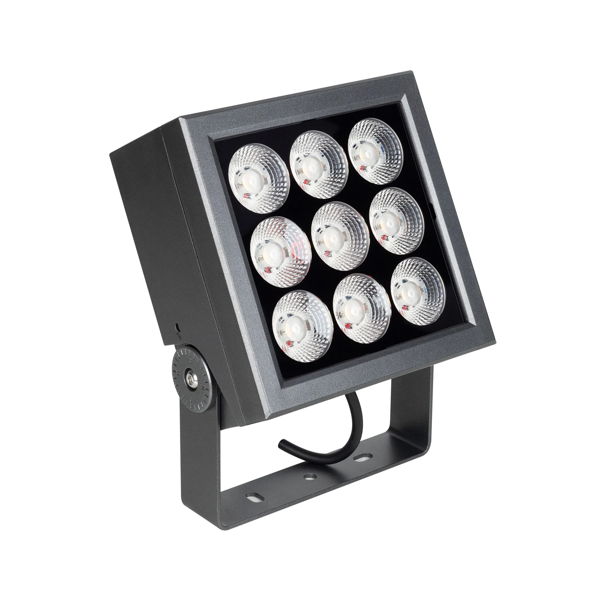 Светильник ALT-BLOCK-S185x185-36W Warm3000 (GR, 60 deg, 230V) (Arlight, IP66 Металл, 3 года)
