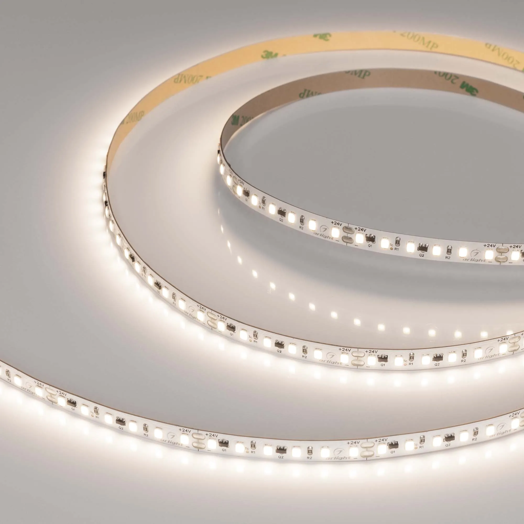 Лента светодиодная IC-A120-8mm 24V Day4000 (9.6 W/m, IP20, 2835, 10m) (Arlight, стабилизированная) - изображение товара