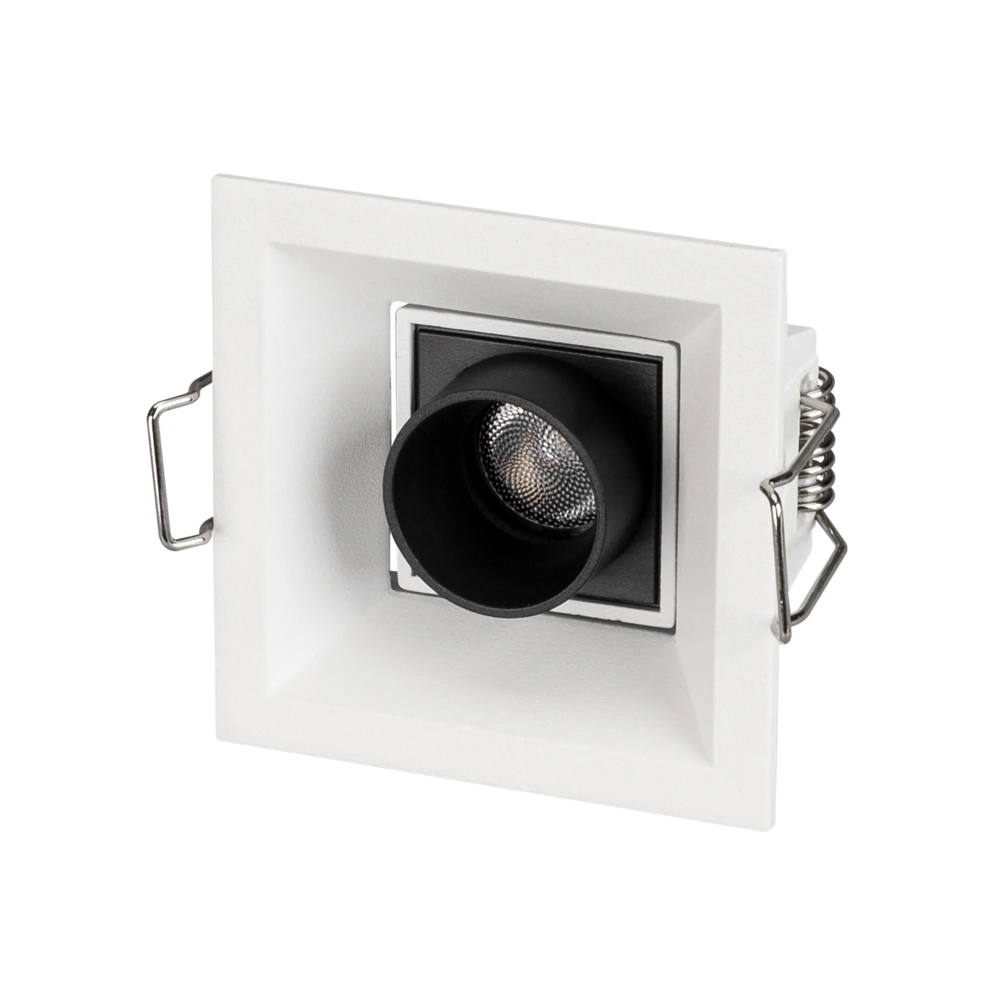Светильник MS-ORIENT-BUILT-TURN-TC-S67x67-3W Warm3000 (WH-BK, 30 deg, 230V) (Arlight, IP20 Металл, 5 лет) - изображение товара
