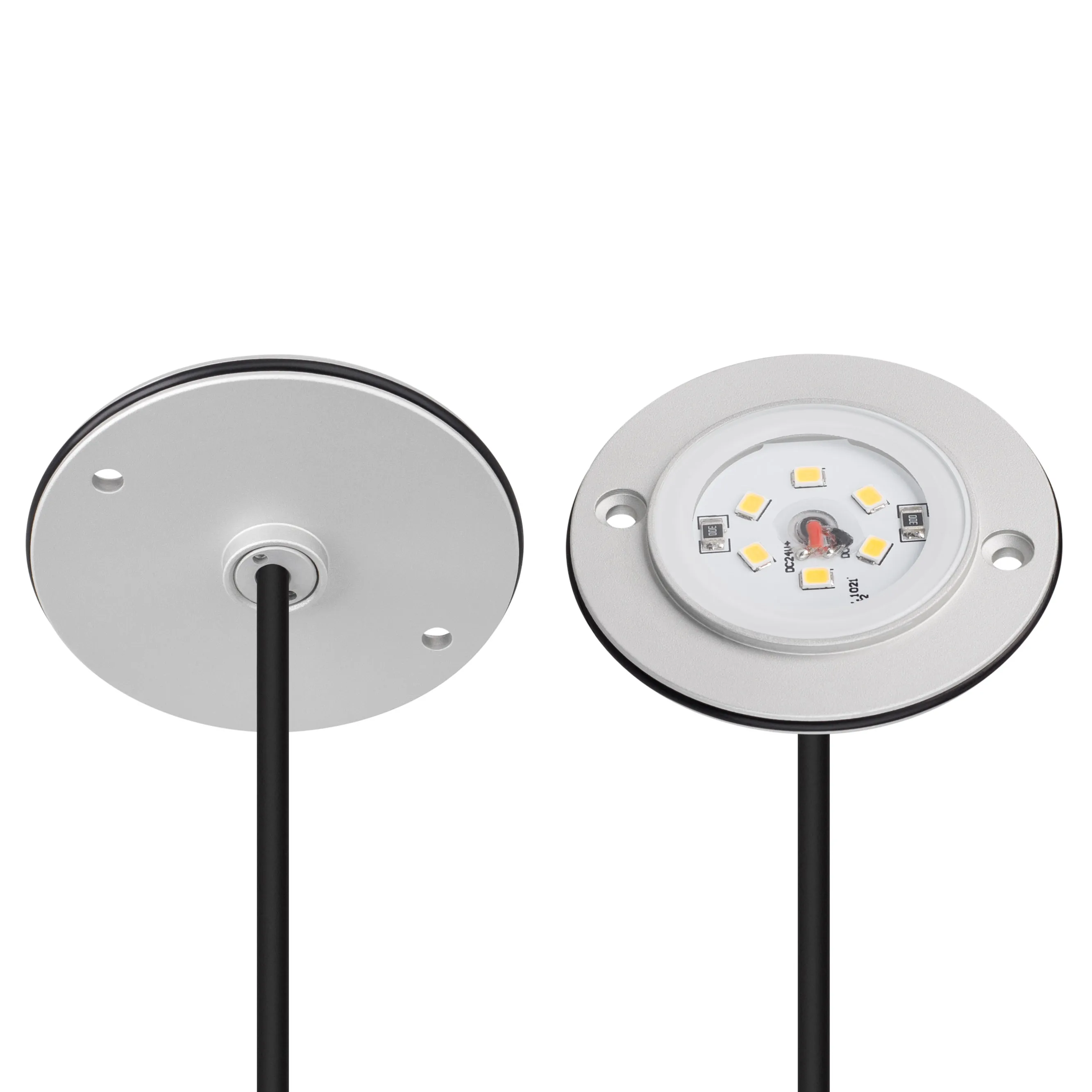 Светильник ART-DECK-LAMP-R56-3W Warm2700 (SL, 120 deg, 24V) (Arlight, IP67 Металл, 3 года)