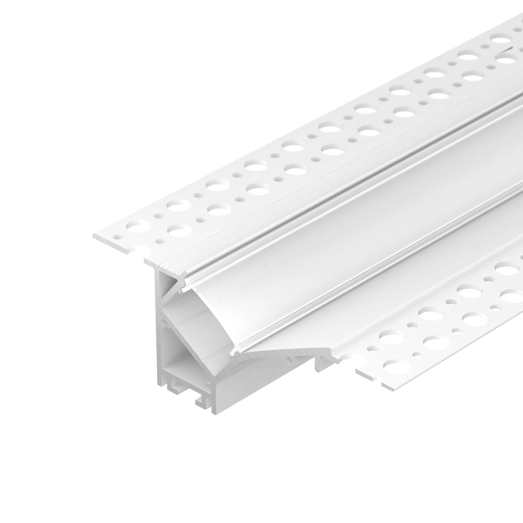 Профиль FANTOM-W45-BEVEL-2000 WHITE (Arlight, Алюминий) - изображение товара