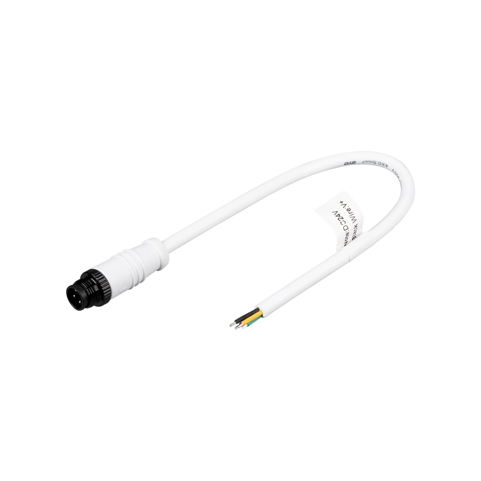 Разъем выводной ARL-RGB-4PIN-L300-M-IP67 (Arlight, -) - изображение товара