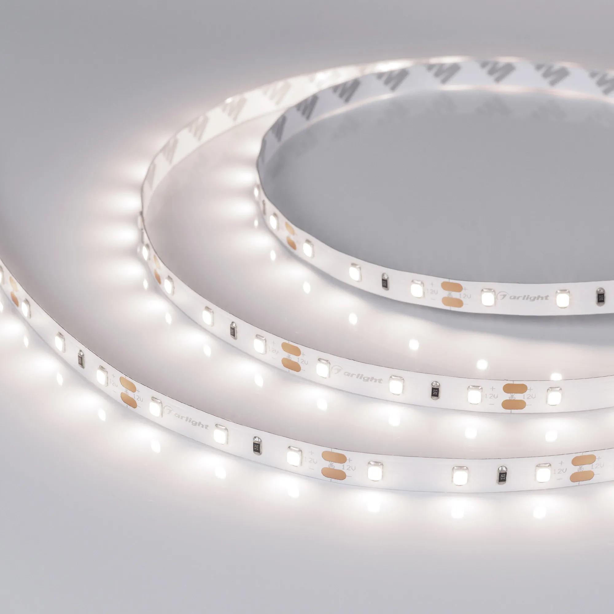 Лента светодиодная RT-A60-8mm 12V Day4000 (7.2 W/m, IP20, 2835, 5m) (Arlight, Открытый) - изображение товара