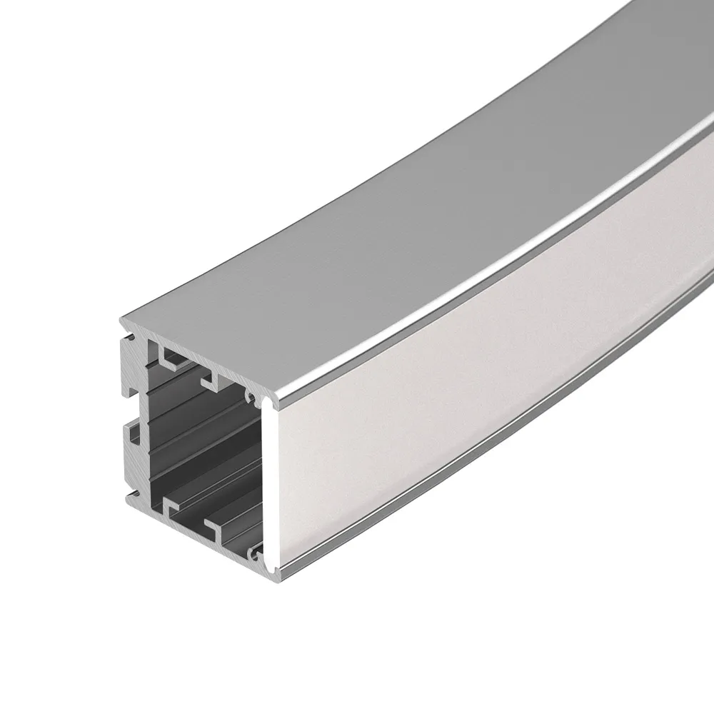Профиль SL-ARC-3535-D1500-W90 SILVER (1180мм, дуга 1 из 4) (Arlight, Алюминий) - изображение товара