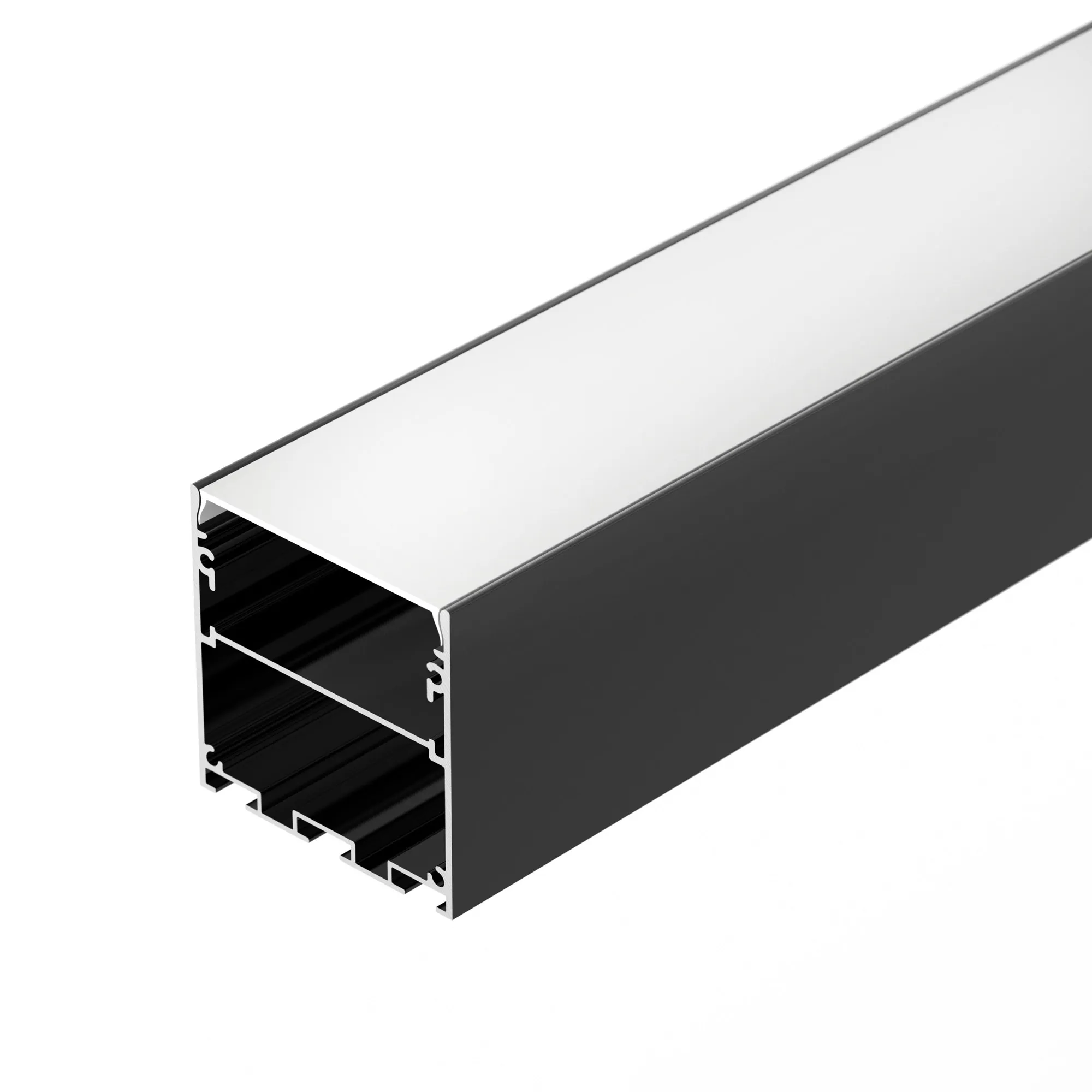Профиль LINE-S-5050-2000 BLACK (Arlight, Алюминий) - изображение товара
